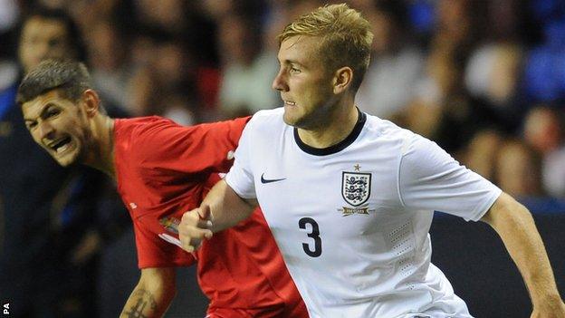 Luke Shaw England Under-21s