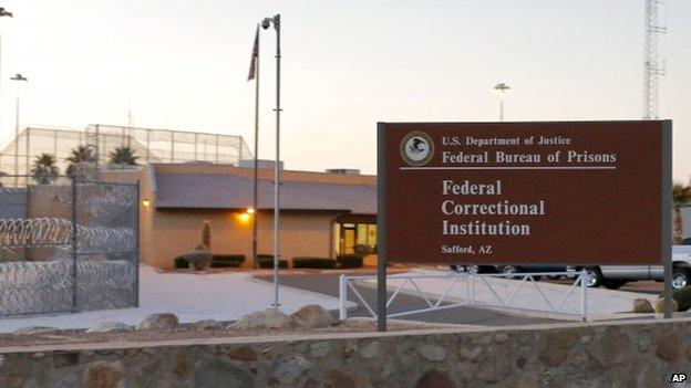 The Federal Correctional Institution in Safford, Arizona