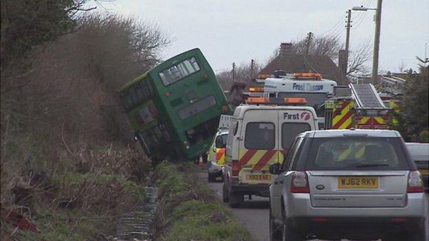 Bus crash
