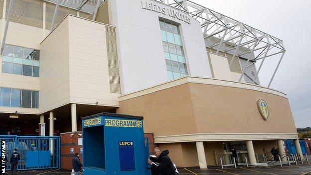 Elland Road, home of Leeds United