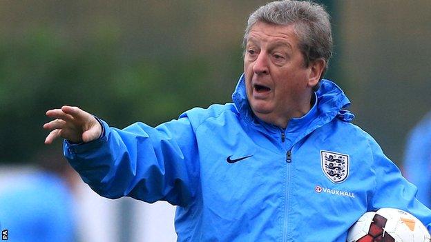 England manager Roy Hodgson