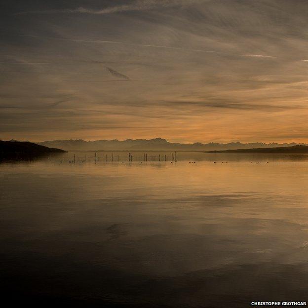 Sun on the water