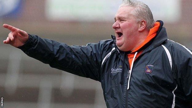 Armagh manager Paul Grimley