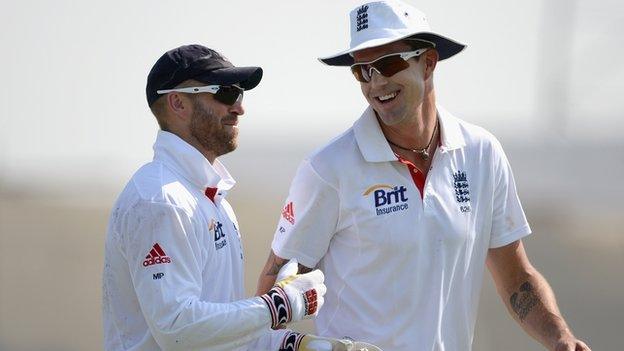 Kevin Pietersen and Matt Prior