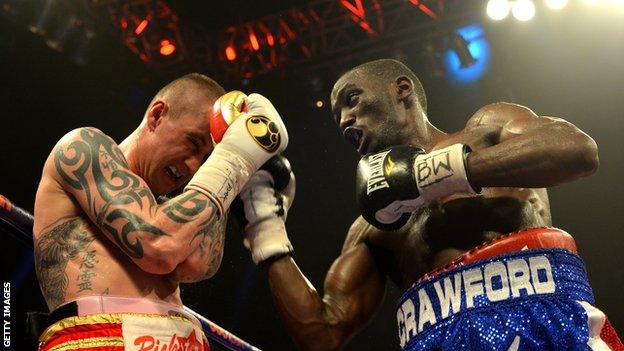 Ricky Burns and Terence Crawford