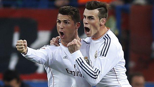 Cristiano Ronaldo and Gareth Bale