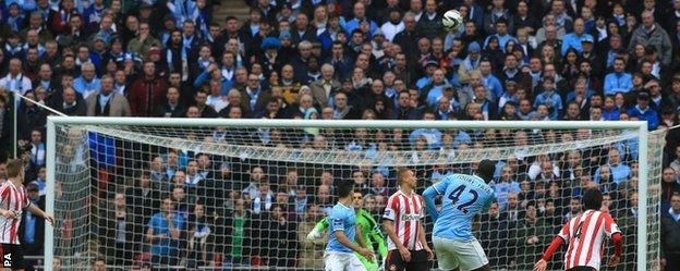 Yaya Toure scored a spectacular equaliser for Manchester City.