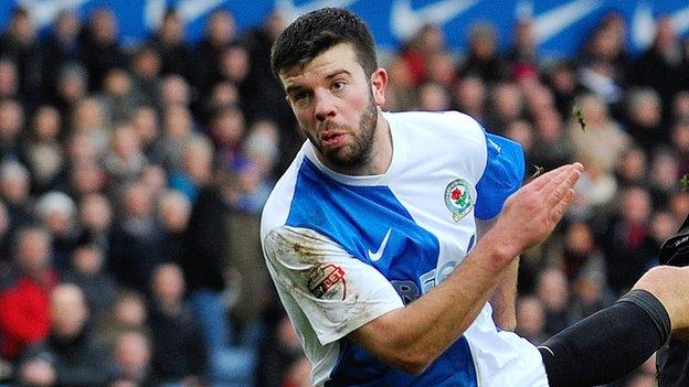 Blackburn Rovers defender Grant Hanley