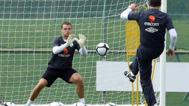 Goalkeeper Brian Murphy is called up to the Republic of Ireland squad