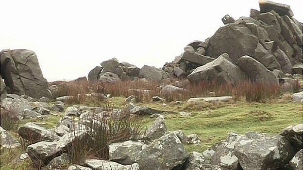 Carn Menyn ridge, Wales