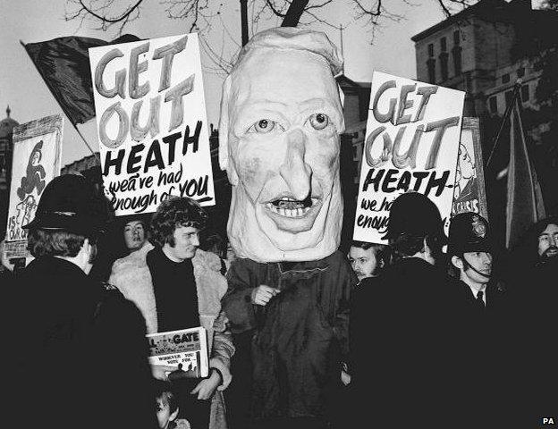 Edward Heath effigy