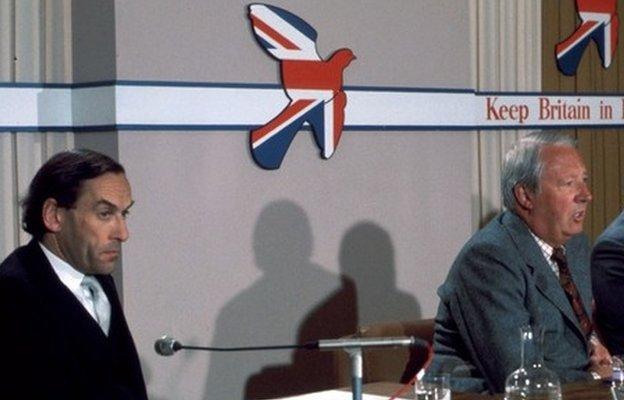 Jeremy Thorpe and Edward Heath