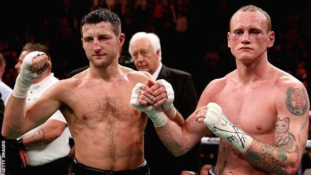 Carl Froch and George Groves