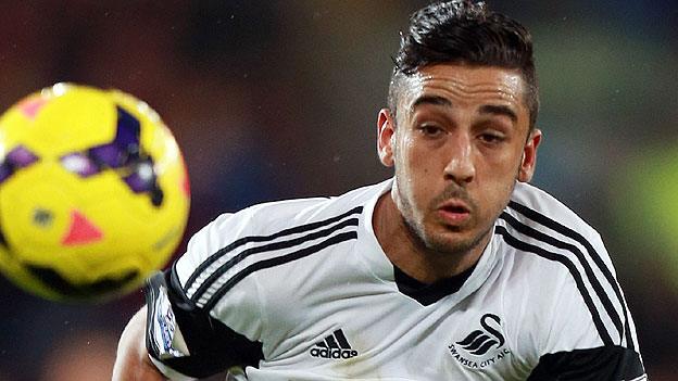 Swansea left-back Neil Taylor