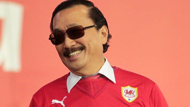 Cardiff chairman Vincent Tan