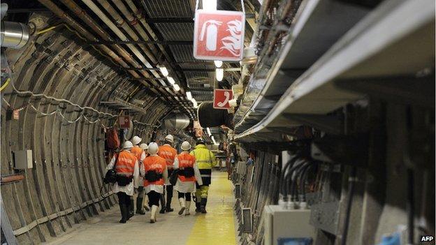 Underground lab at Bure, eastern France