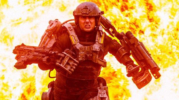 Tom Cruise in Edge of Tomorrow