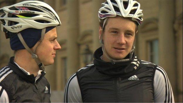 Alistair and Jonathan Brownlee