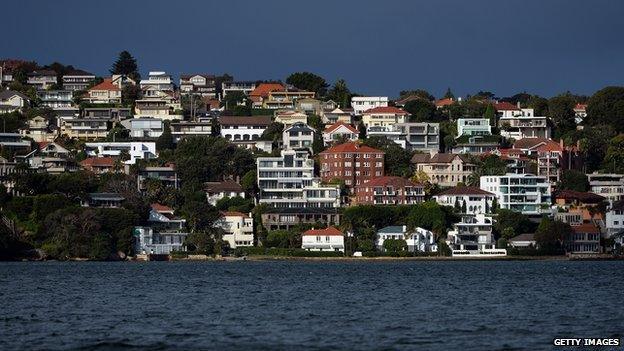 housing on harbour