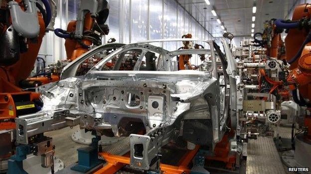 Audi car production