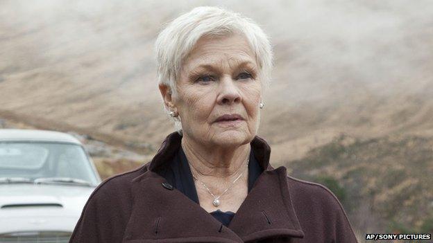 Dame Judi Dench in Skyfall