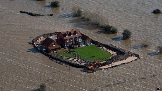 Flooding in Somerset