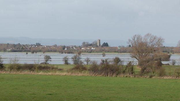 Somerset Levels flooding