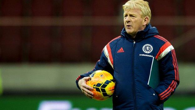 Scotland manager Gordon Strachan