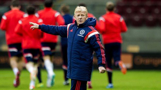 Scotland manager Gordon Strachan