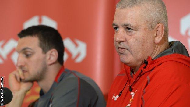 Sam Warburton and Warren gatland