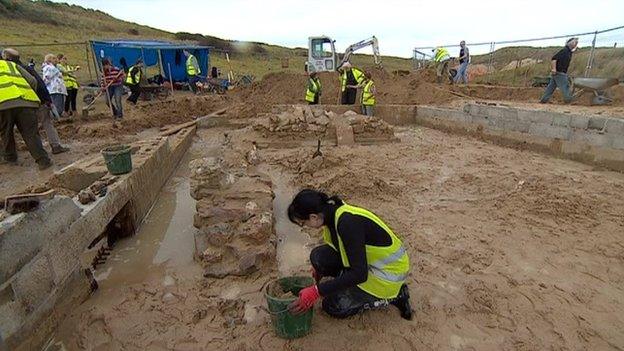 St Piran's Oratory dig