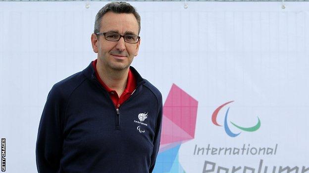 ParalympicsGB chief executive Tim Hollingsworth