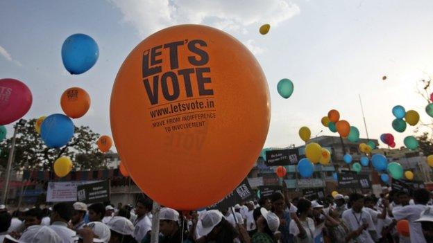 The Election Commission has urged people to vote in huge numbers