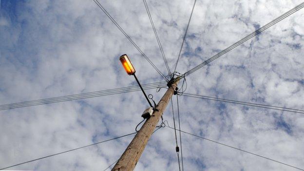 the defiant street lamp in Great Baddow