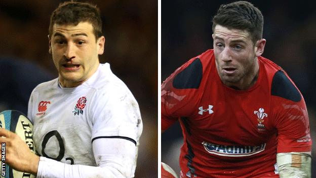 Jonny May and Alex Cuthbert