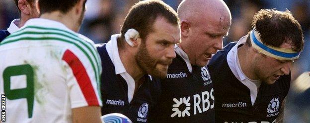 Geoff Cross, Scott Lawson and Ryan Grant