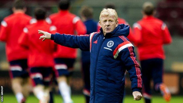 Scotland manager Gordon Strachan