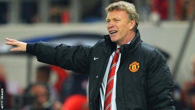 Manchester United manager David Moyes