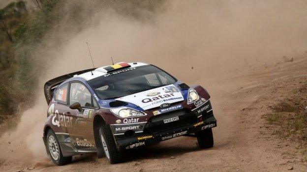 M-Sport's Fiesta R5 WRC car
