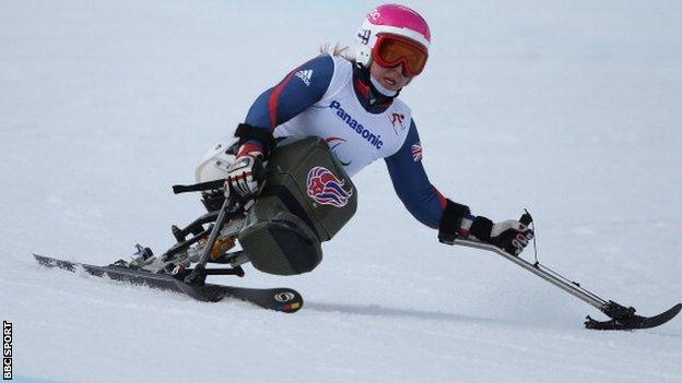 Anna Turney of Paralympics GB