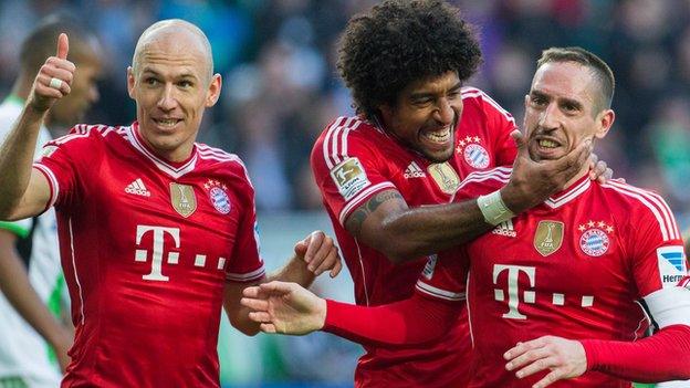 Wolfsburg 1-6 Bayern Munich