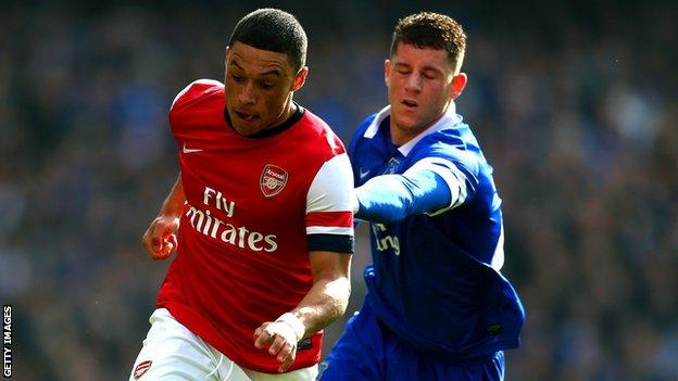 Alex Oxlade-Chamberlain and Ross Barkley