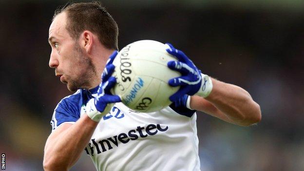 Gavin Doogan scored Monaghan's first goal against Louth