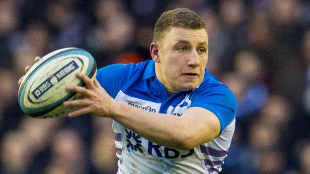 Glasgow Warriors fly-half Duncan Weir