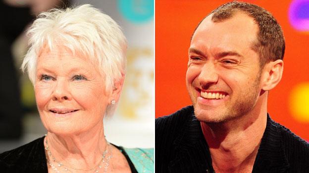 Dame Judi Dench and Jude Law