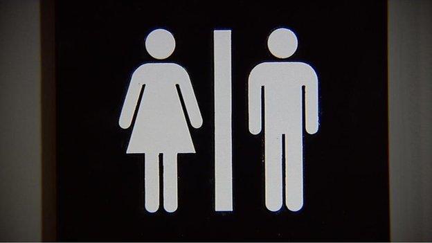 toilet sign