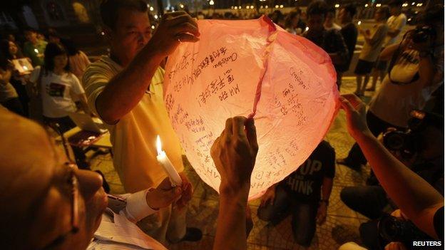 Vigil in Kuala Lumpur (10 March 2014)