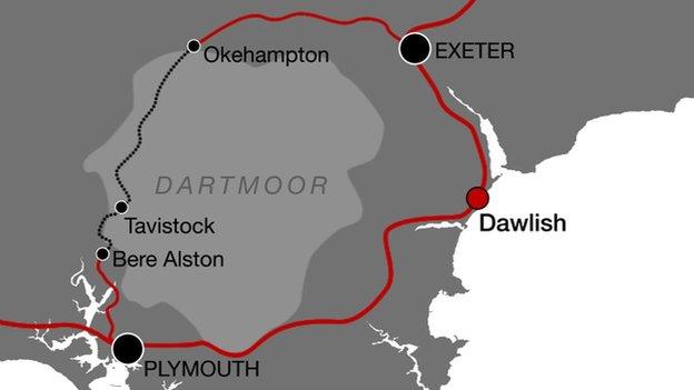 Dartmoor route