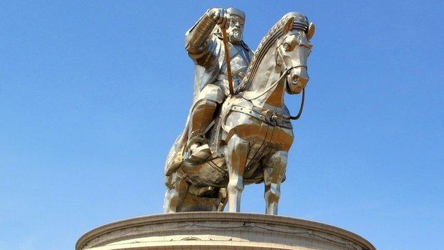 Genghis Khan Memorial in Ulan Bator, Mongolia