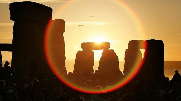 Solstice at Stonehenge, Wiltshire